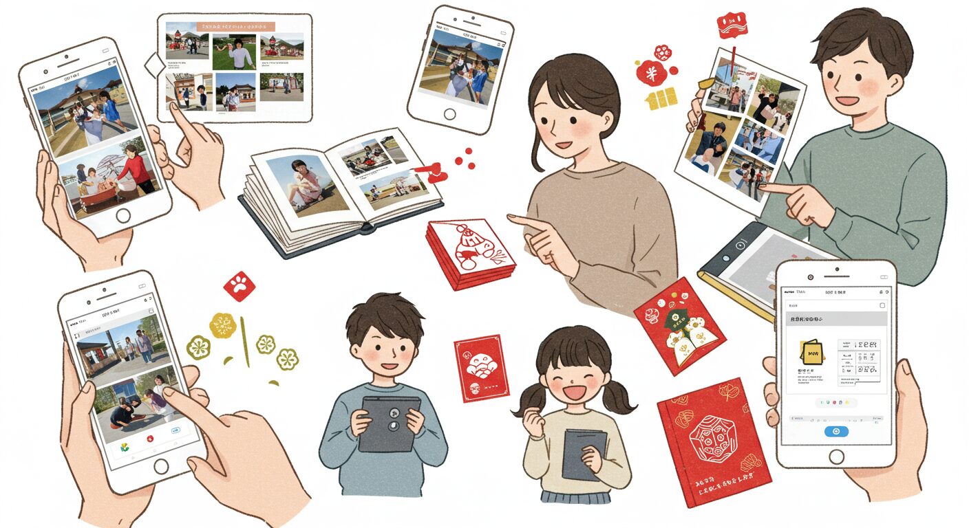 みてねアプリの様々な機能を活用しているユーザー