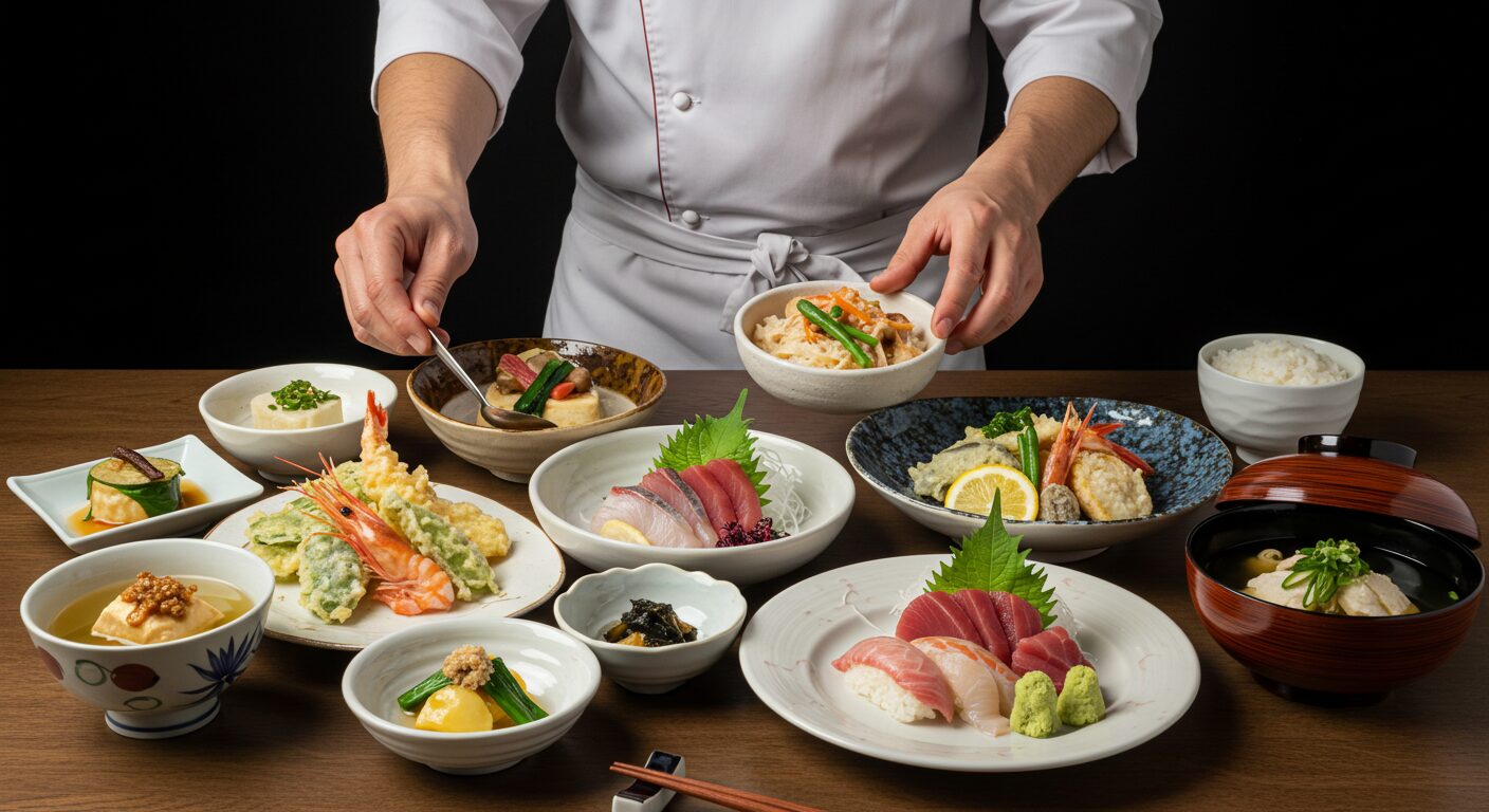 美味しそうな夜ご飯のイメージ