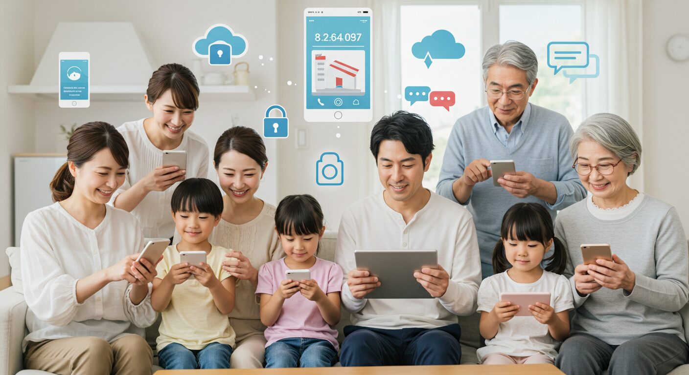 写真共有アプリ選びの5つのポイントの図解