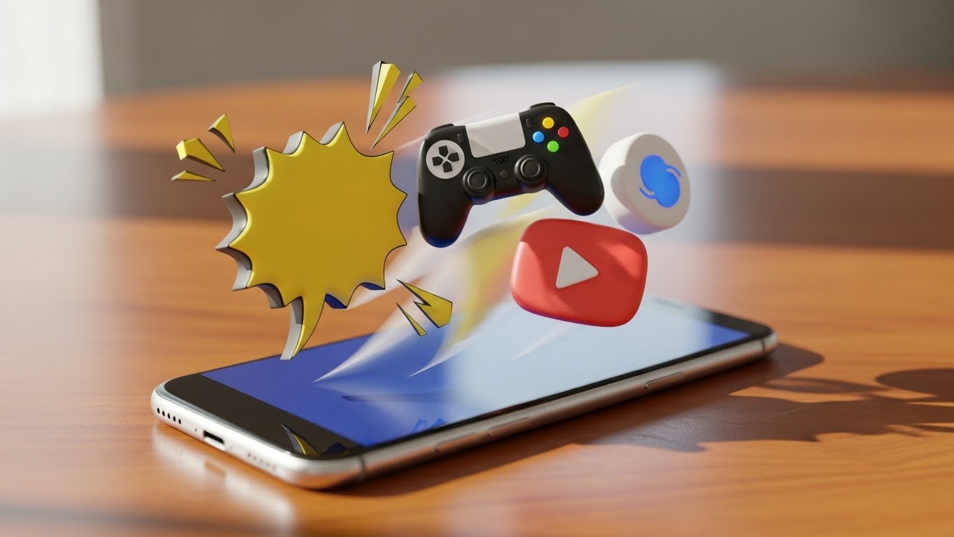 移動時間に勉強をする様子を表す