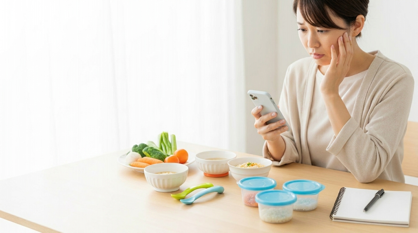 アプリを比較して悩んでいるイメージ