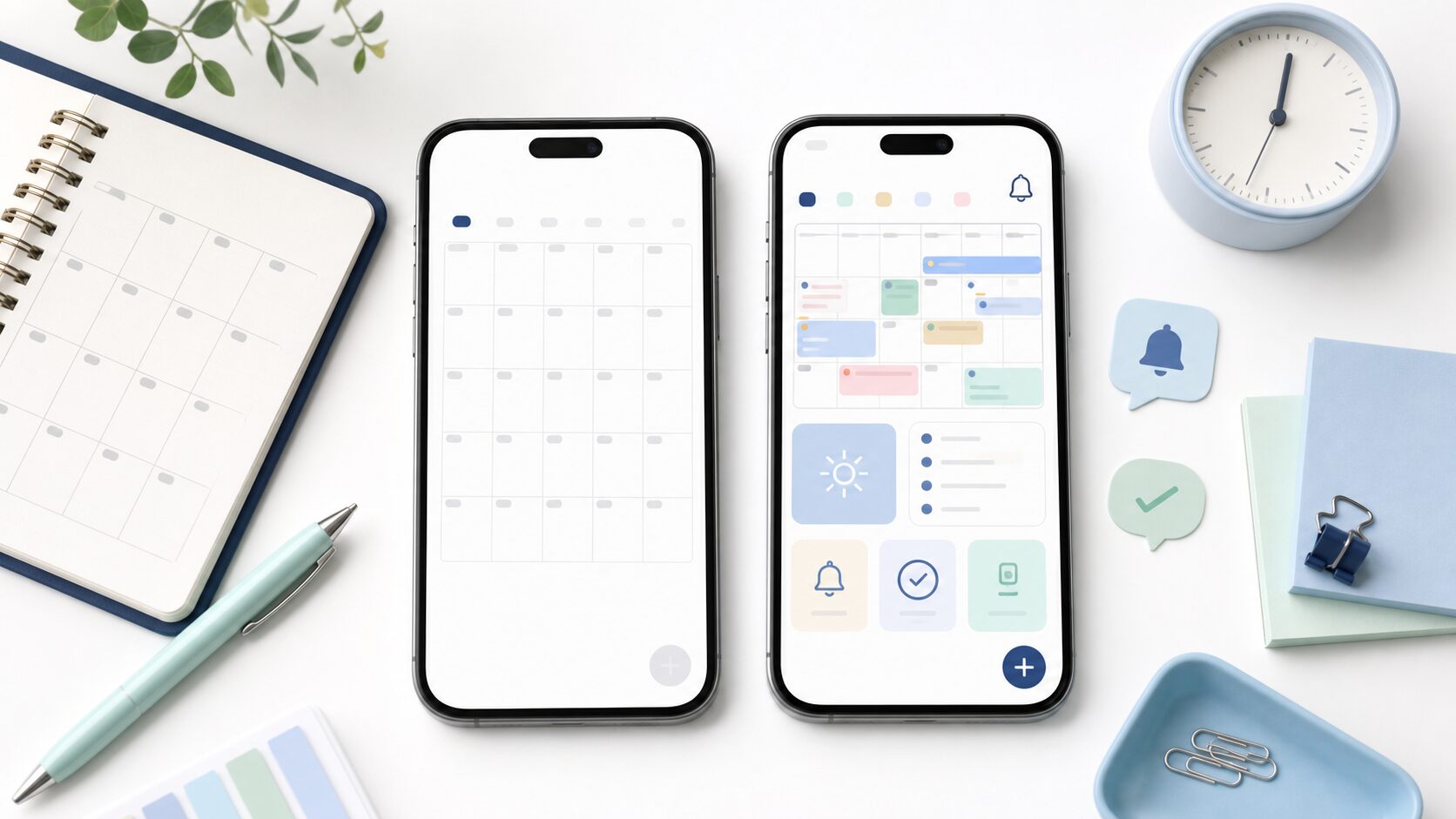 FirstSeed Calendar無料版とPro版の違いイメージ