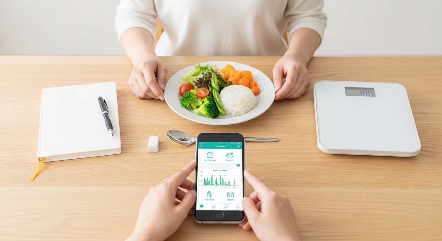 食事管理比較イメージ